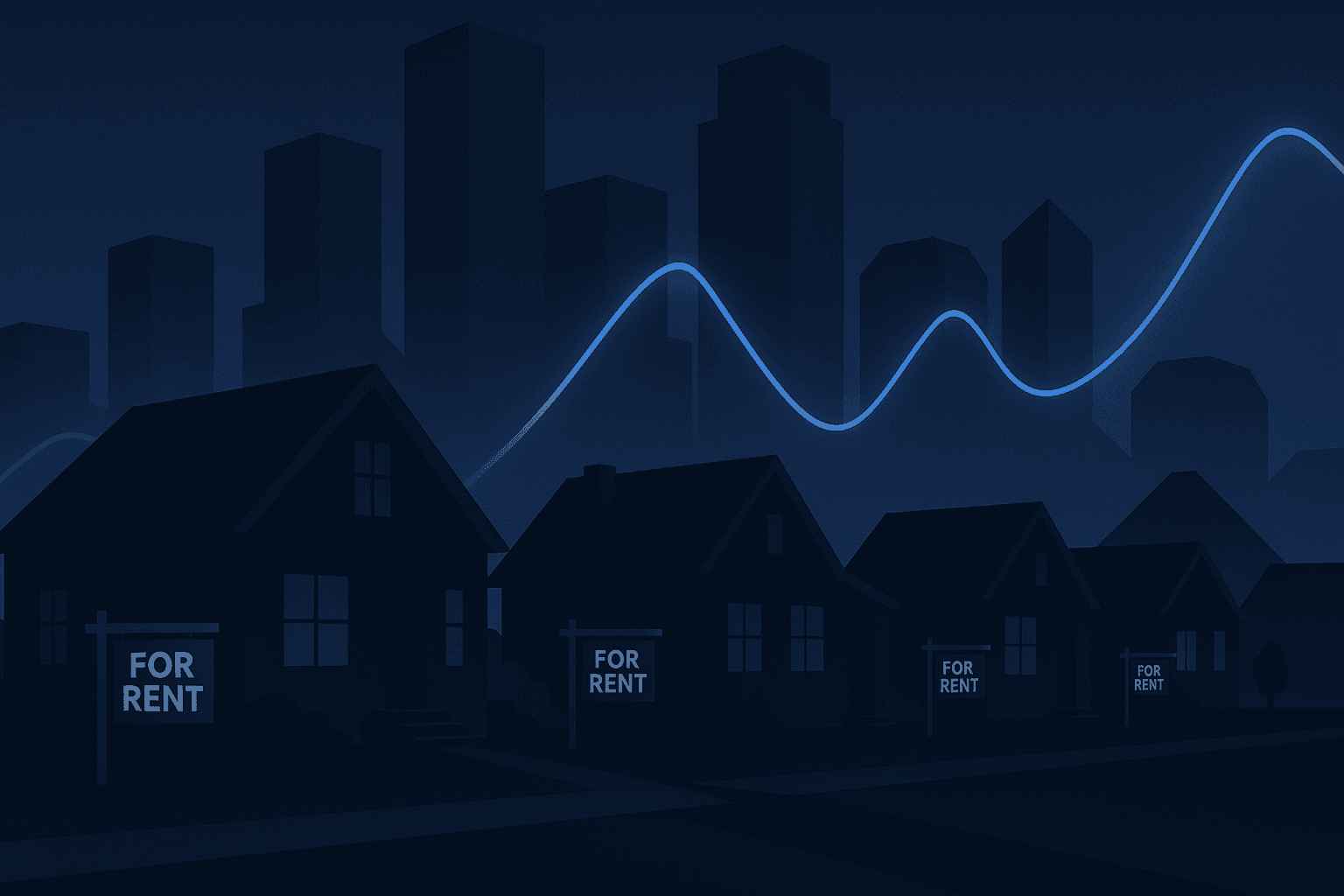 When Sellers Can’t Sell: Accidental Landlords Surge in Markets Where Institutional Investors Are Most Exposed